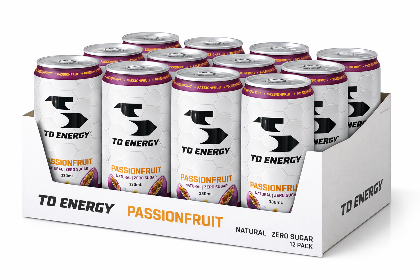 TD Energy – Zero Sugar Natural Energy Drink (330mL)