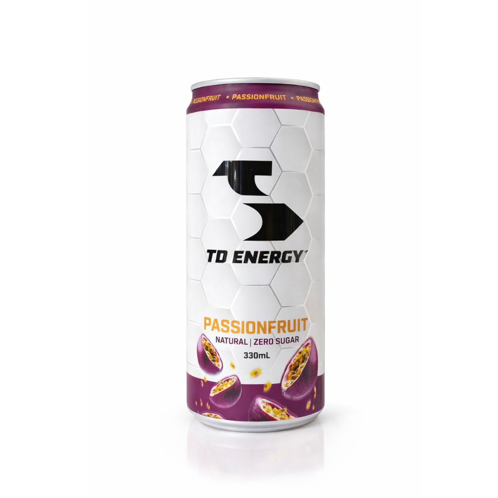 TD Energy – Zero Sugar Natural Energy Drink (330mL)